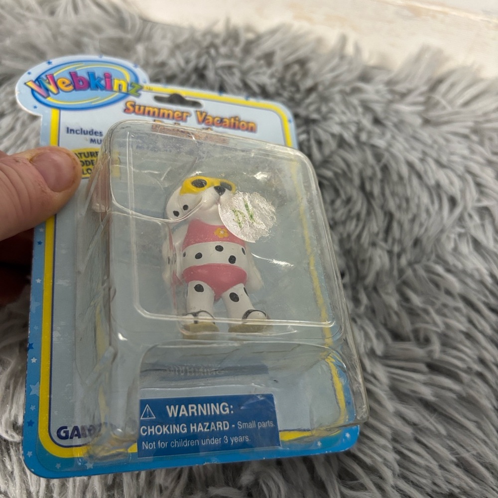 NWT NIP Ganz Webkinz Summer Vacation Dalmatian Toy Figurine Unused Code Bikini - Picture 9 of 13